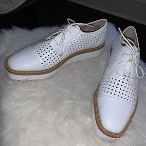 Nine West Laser Cut Oxford Shoes